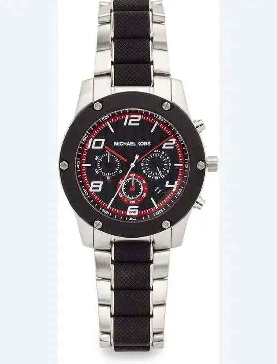 Michael Kors Caine Chronograph Men's Black Dial Watch MK8474 - Picture 3 of 5